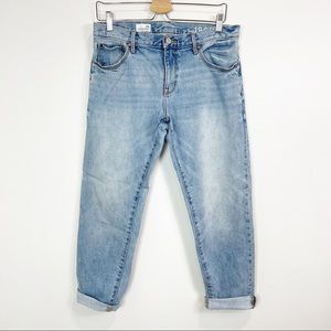 Gap Womens Light Wash Blue Denim Jeans Boyfriend